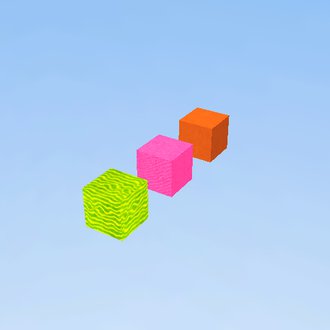 Cube materials 