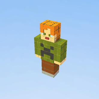 Alex with creeper sweat s