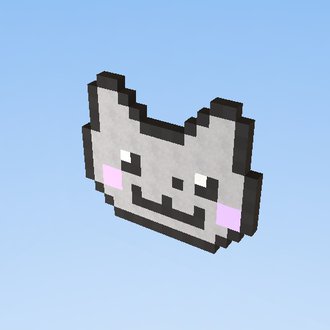 nyan cat head