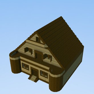 Wooden Forest House!