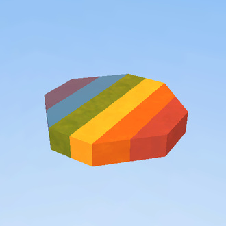 Rainbow appear platform