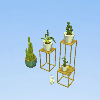 | Potted plants |