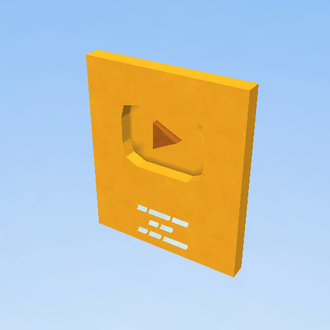 GOLDEN PLAY BUTTON 2020