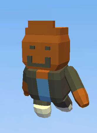 mój skin z robloxa w kogamie