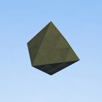 piramide romb ilussion