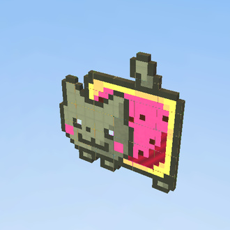 Nyan Cat Pixal Art