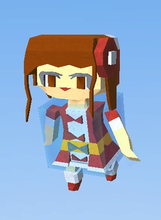 chica navideña
