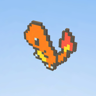 Charmander Pixel art