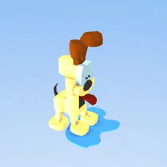 Odie el perro - Model