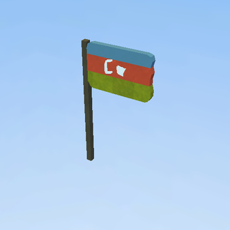 AZERBAIJAN FLAG