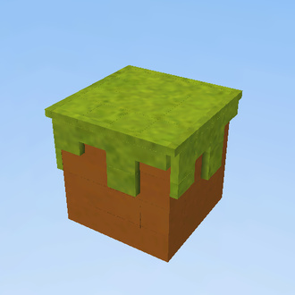 mini dirt block