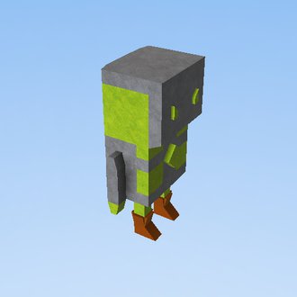 robo da equipe verde