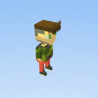 Cool boy greeny