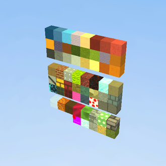 ALL BLOCKS + NO TEXTURE 