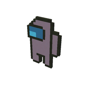 Purple amogus