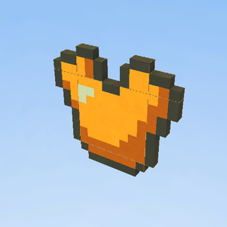 Gold chestplate
