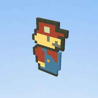 Mario Pixel Art