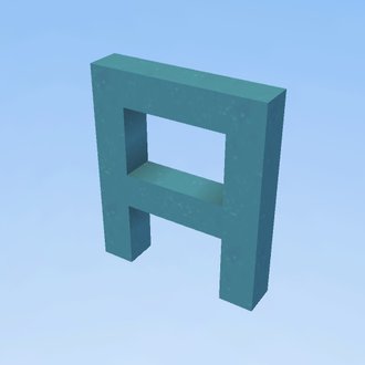 LETTER A