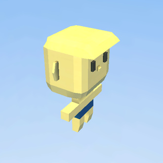 Swimming Baby Block Boy