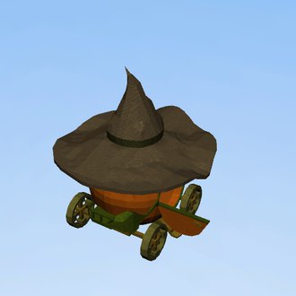 carroza de halloween