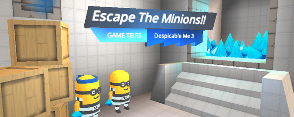 Escape The Minions Adventure Game Update Kogama Play Create And Share Multiplayer Games - escape the minions roblox