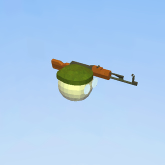 Countryball con AK47