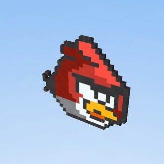 Angry Bird Pixel Art