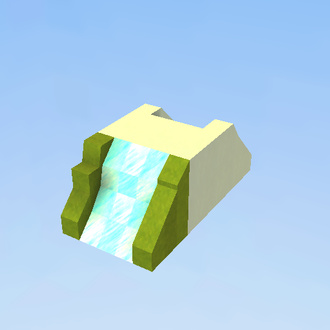 Green Water Slide