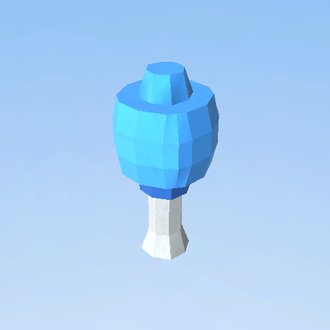 Arbre Bleu