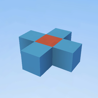 FLOWER BLUE