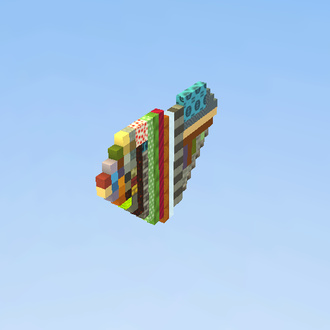 Corazon de arcoiris