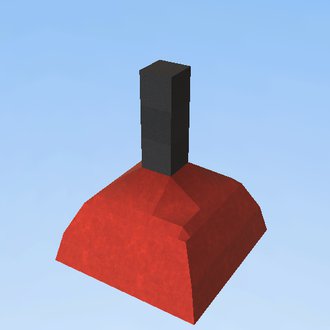 lámpara roja