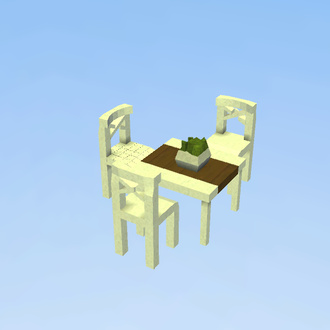 3 Chairs And Table