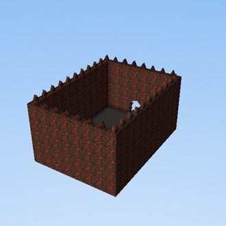 castillo de fuego