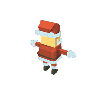 santa t-posing