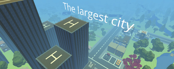 The Largest City Kogama Play Create And Share Multiplayer Games