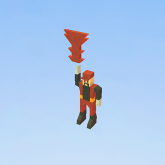 evil fire mario
