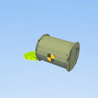 Radioactive barrel