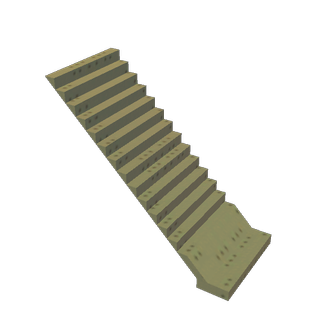 Metal stairs