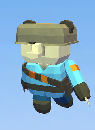 Koga Fortress Solider (Blue)