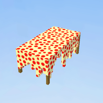 Freddy pizzarea table