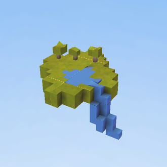 tiny island