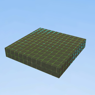 giant black tile
