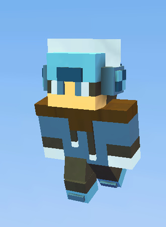 Blue Hoodie Boy