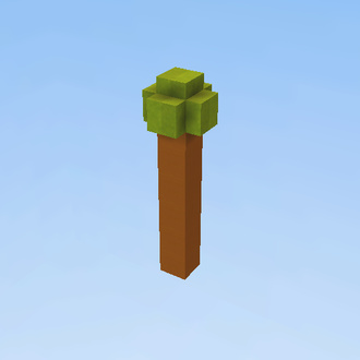 Arbol de Minecraft