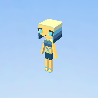 aqua ( in swim wear)