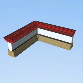 Chinese wall (corner)