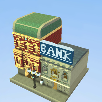 Bank+residential building
