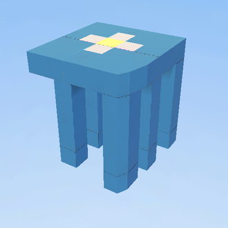 thicc blue tableUvU