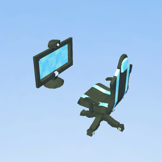 ☑️Monitor & Gaming Chair☑